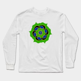 ABSTRACT CIRCULAR DRAWING. SAMER BRASIL Long Sleeve T-Shirt